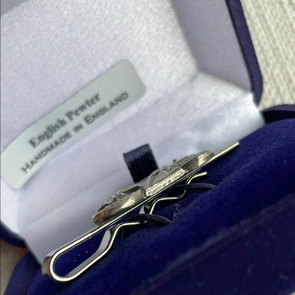 Hoardersworld Motorcycle Tie Clip (Slide) Handmade Gift Boxed
